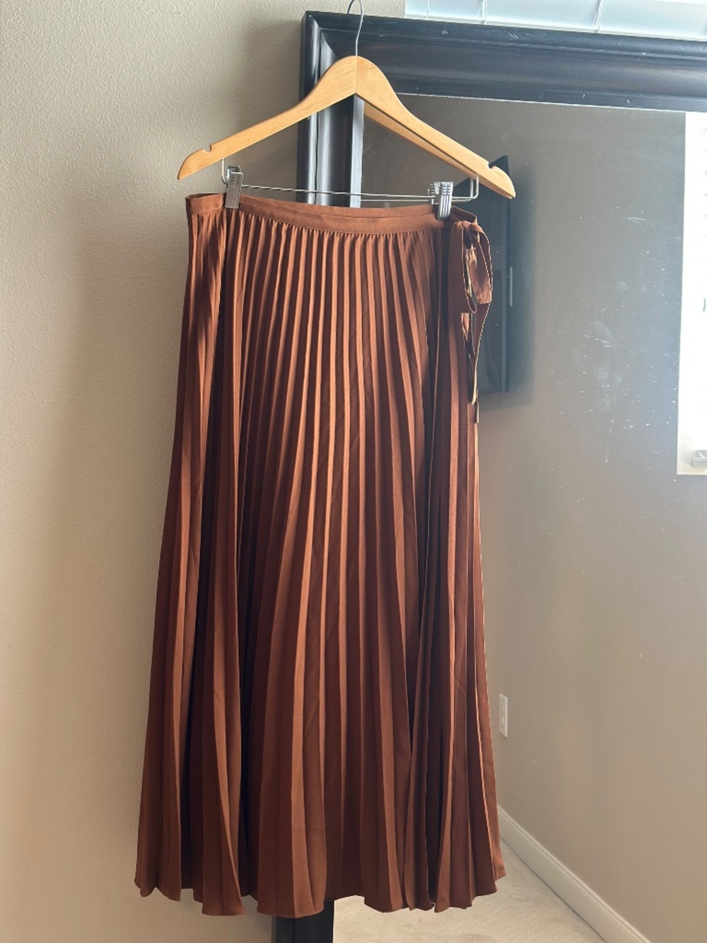 Sezane Dila Skirt Brown - Size 42